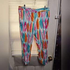 Pappagallo Multicolor Ankle Pants
